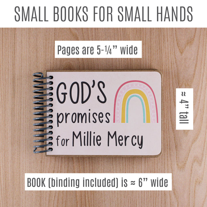 Children's Book of God's Promises | Gifts for Goddaughter from Godmother - inAWE Handmade Gifts, Personalized Gifts, Spiritual Gifts