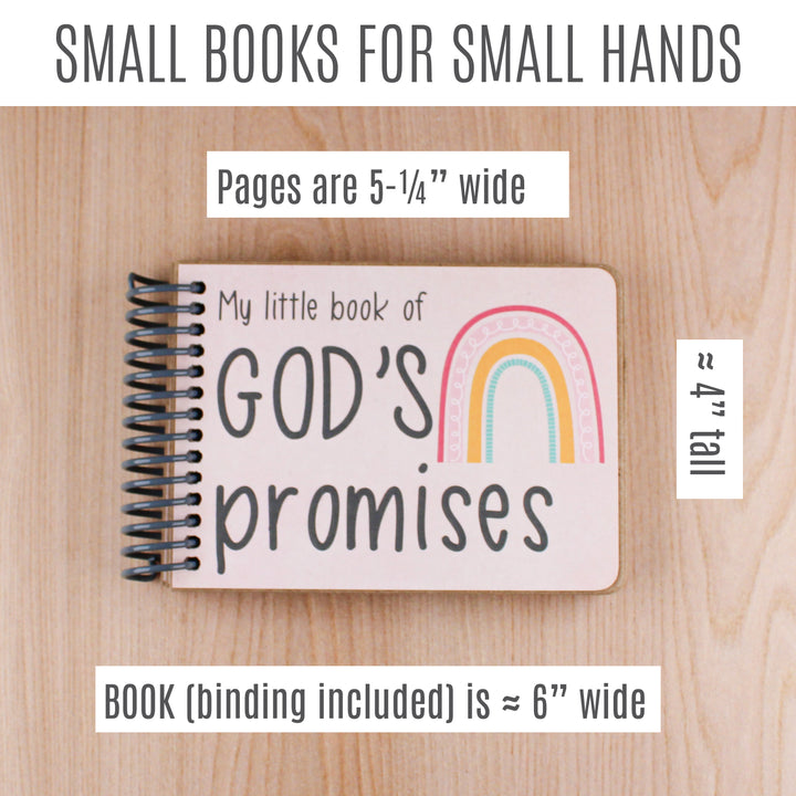 God's Promises Board Book - Promises of God and Bible Verses - inAWE Handmade Gifts, Personalized Gifts, Spiritual Gifts