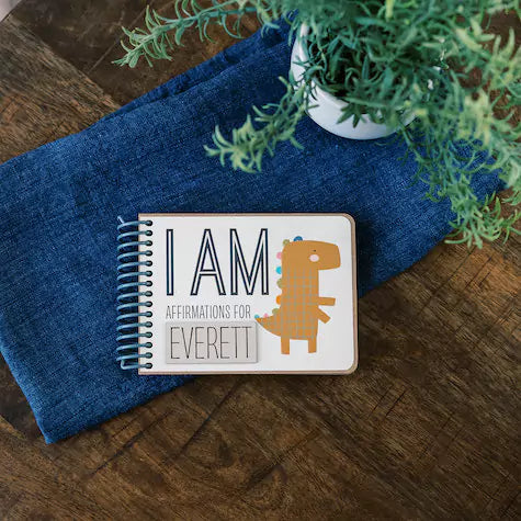 Personalized Book of Positive Affirmations for Kids | I AM Affirmation Book and Gift Set - inAWE Handmade Gifts, Personalized Gifts, Spiritual Gifts 