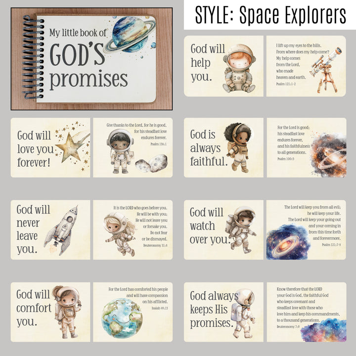 Early Reader Books with God's Promises and Bible Verses - inAWE Handmade Gifts, Personalized Gifts, Spiritual Gifts