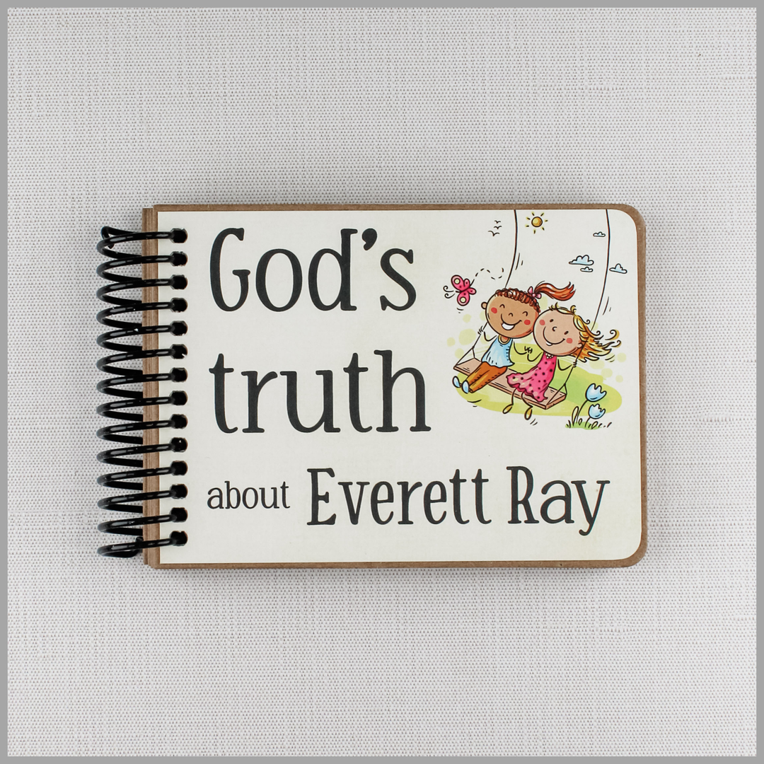 Christian books for kids with biblical affirmations and Bible verses.