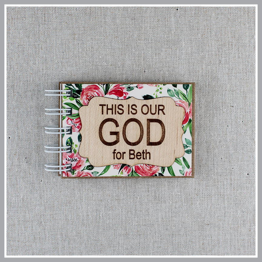 Christian Get Well Gift | Personalized This Is Our God Book - inAWE Handmade Gifts, Personalized Gifts, Spiritual Gifts 