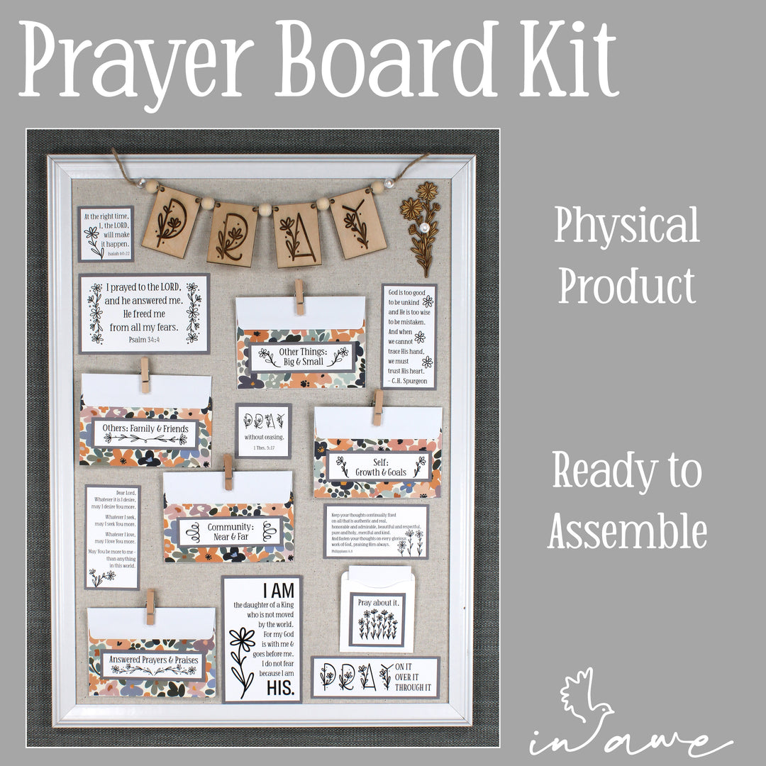 DIY Daisy Prayer Board Kit – Unique Prayer Board Ideas for Your Space