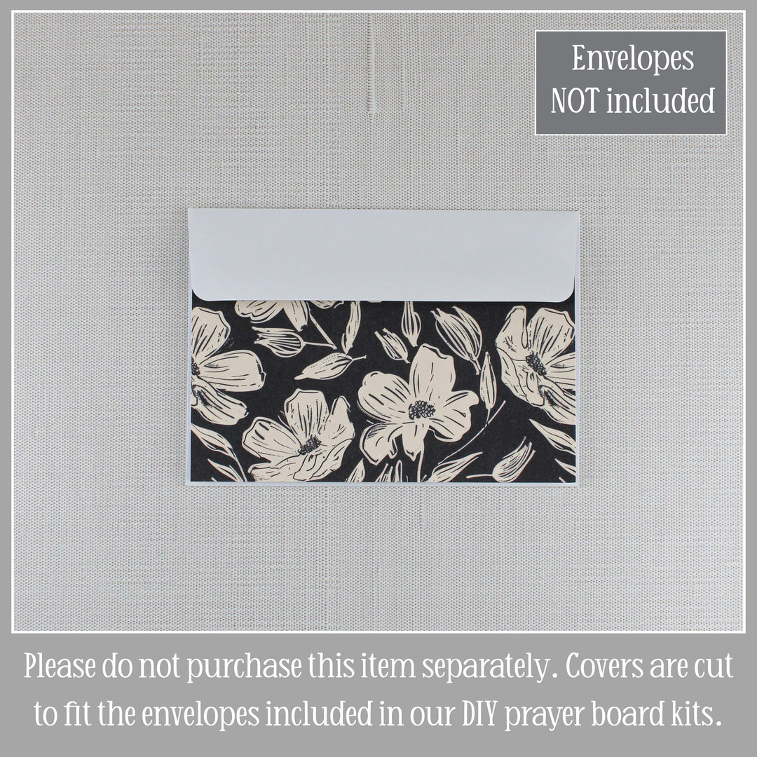 Decorative Covers for Prayer Board Envelopes – Christian Vision Board Supplies Add-On - inAWE Handmade Gifts, Personalized Gifts, Spiritual Gifts 