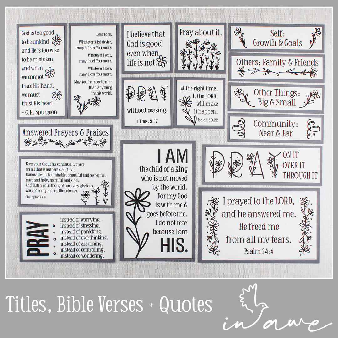 DIY Prayer Board Kit | Inspiring Prayer Wall Ideas for Your Space | Daisy Style