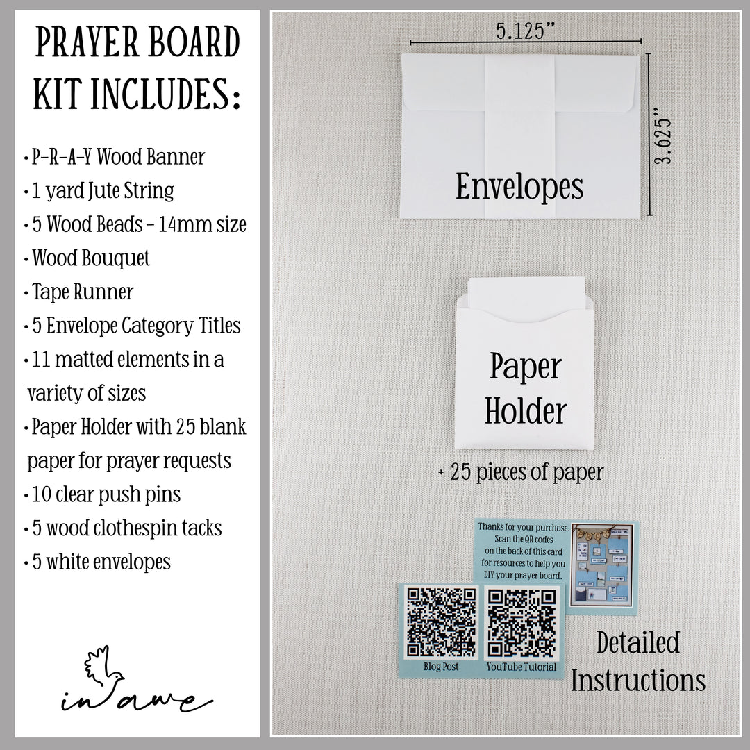 DIY Prayer Board Kit | Inspiring Prayer Wall Ideas for Your Space | Daisy Style