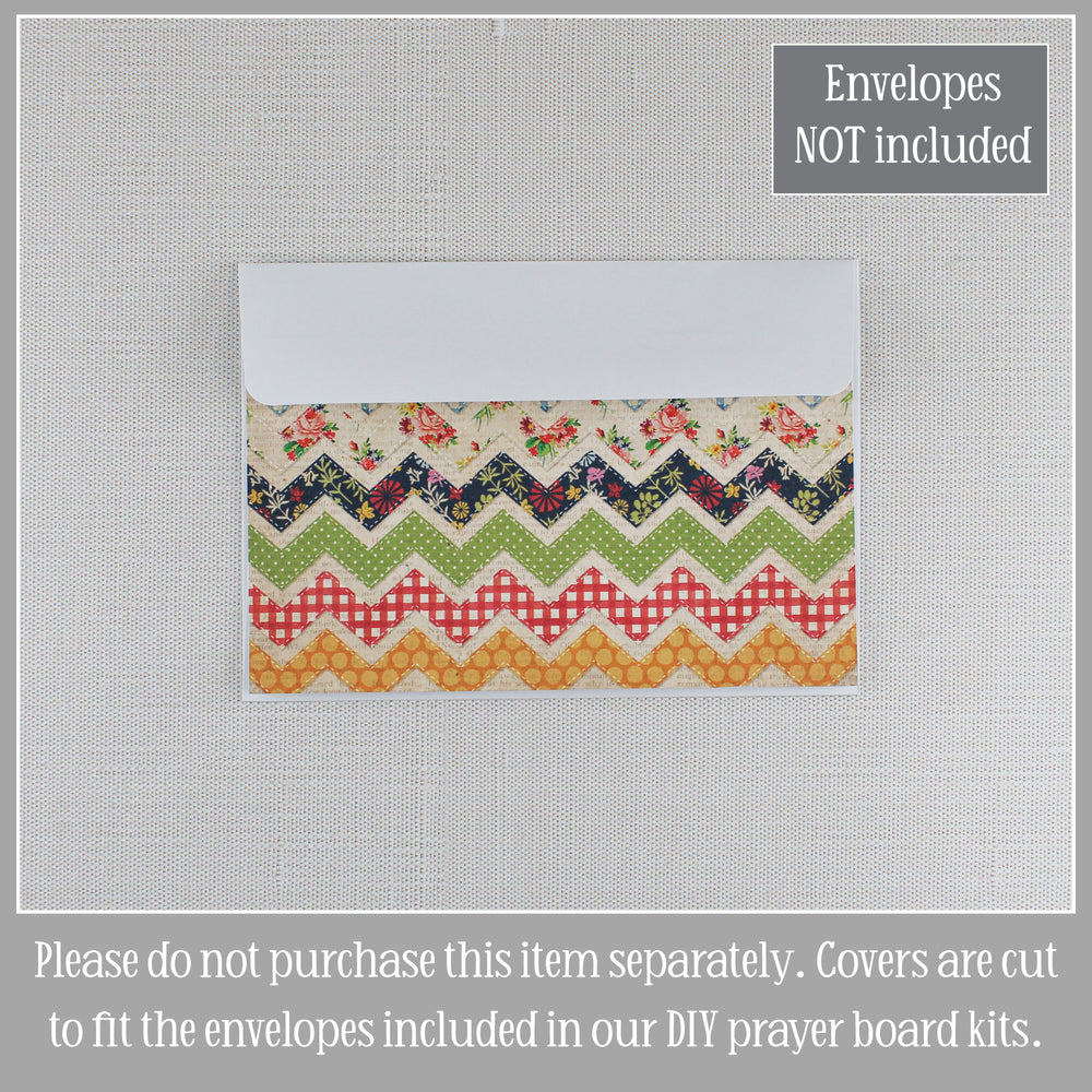 Coordinating Envelope Covers – Add-On for DIY Prayer Board Kits - inAWE Handmade Gifts, Personalized Gifts, Spiritual Gifts 