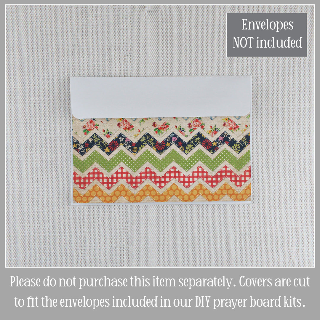 Coordinating Envelope Covers – Add-On for DIY Prayer Board Kits - inAWE Handmade Gifts, Personalized Gifts, Spiritual Gifts 