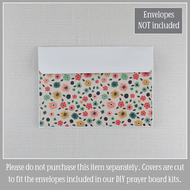 Envelope Covers for Prayer Boards – Add-On for DIY Kits - inAWE Handmade Gifts, Personalized Gifts, Spiritual Gifts 