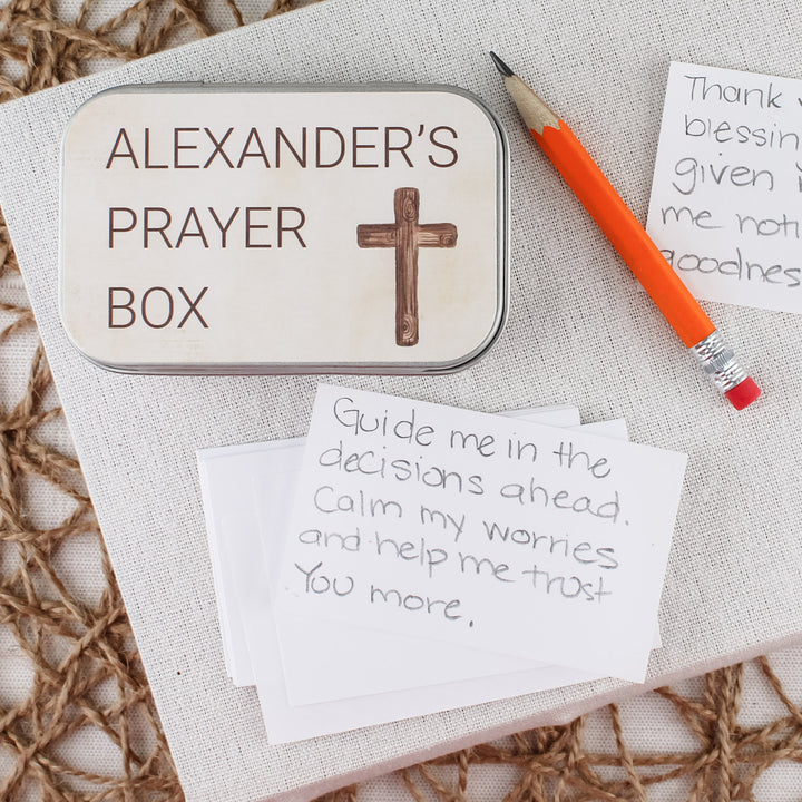 Personalized Prayer Box – Pastor Appreciation Gift
