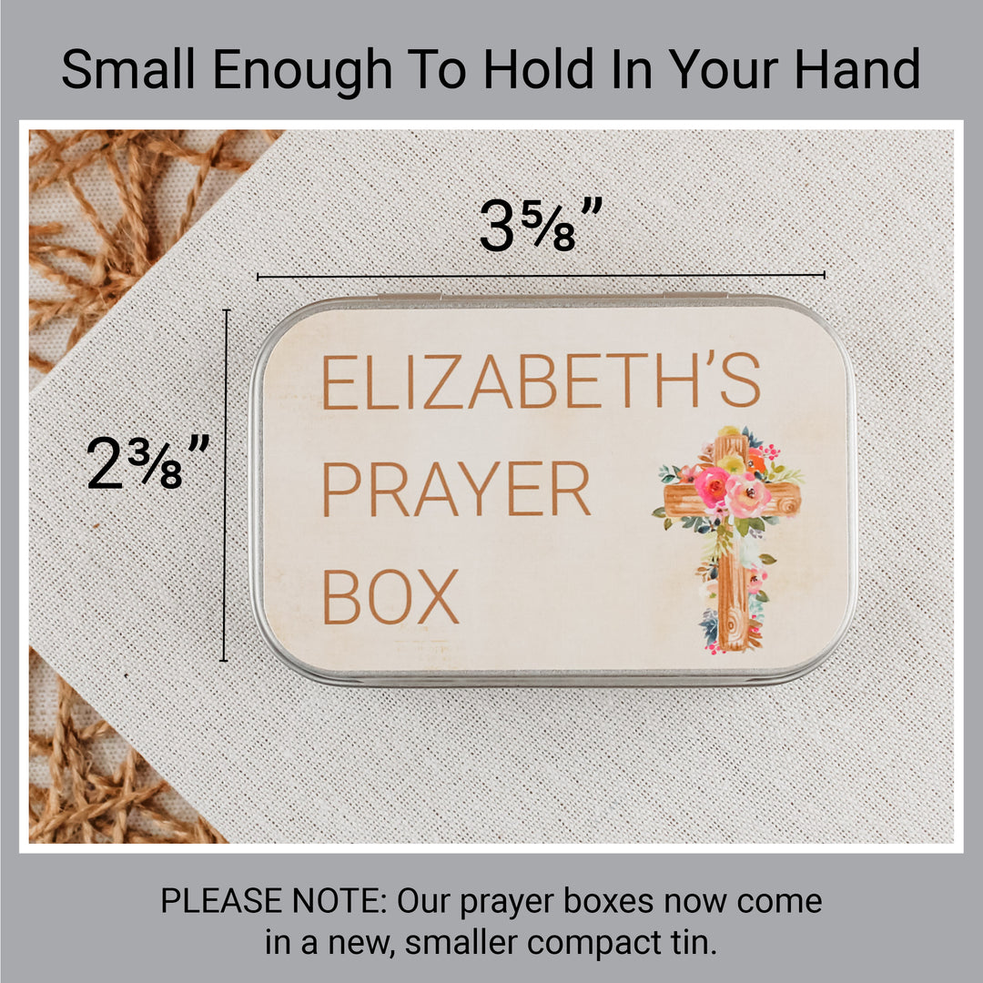 Personalized Prayer Box – 1st Holy Communion Gift for Girls