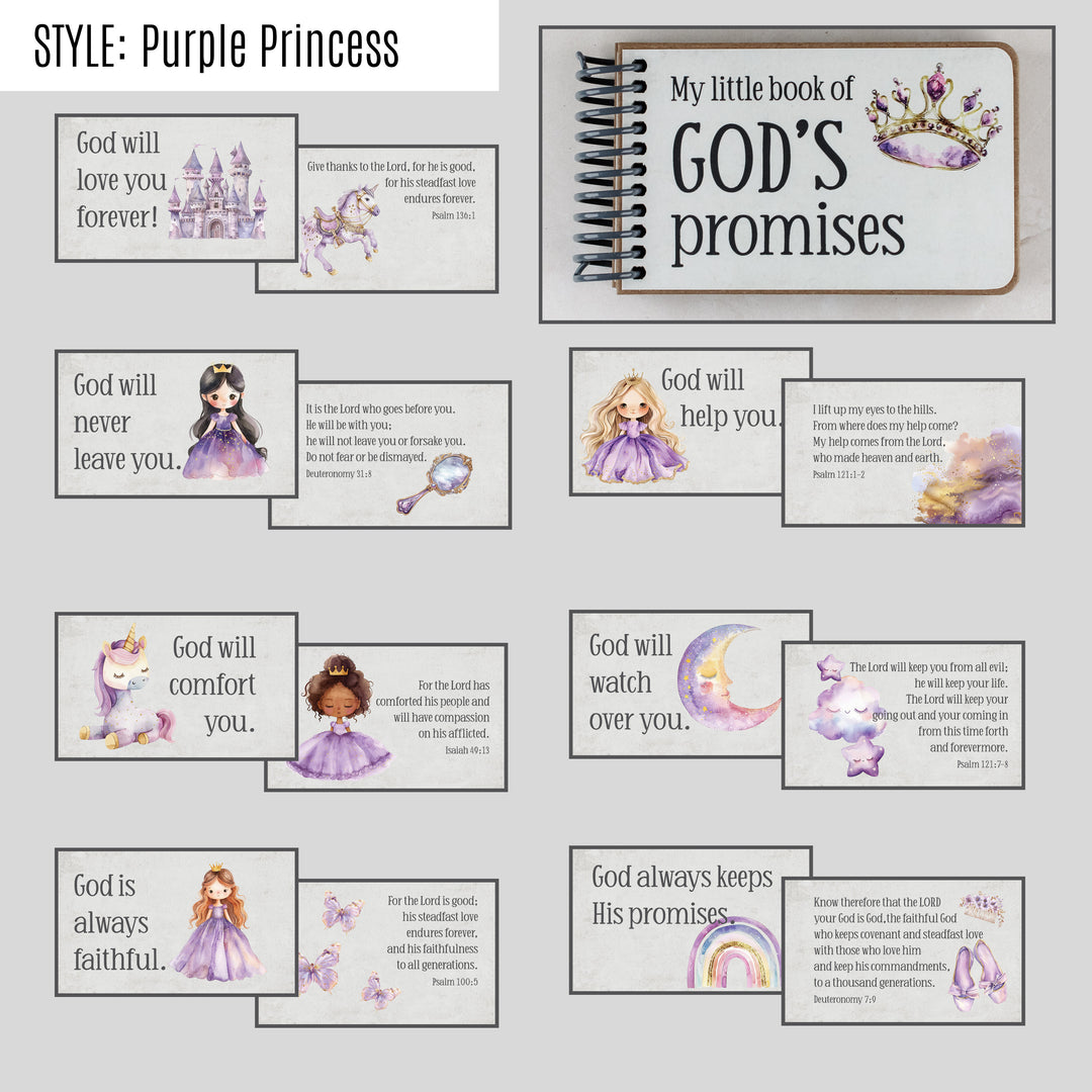 Christian Baby Gift: God's Promises for Kids Book - inAWE Handmade Gifts, Personalized Gifts, Spiritual Gifts 