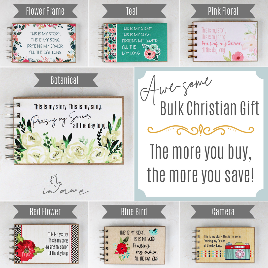 Bulk Christian Gifts - Daily Journal to Record Each Day's Peak, Pit, Praise and Prayer