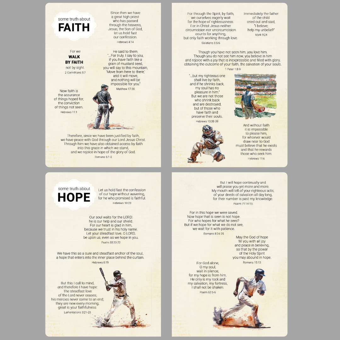 Christian Books for Teens - Baseball Gifts for Boys - Personalized Book