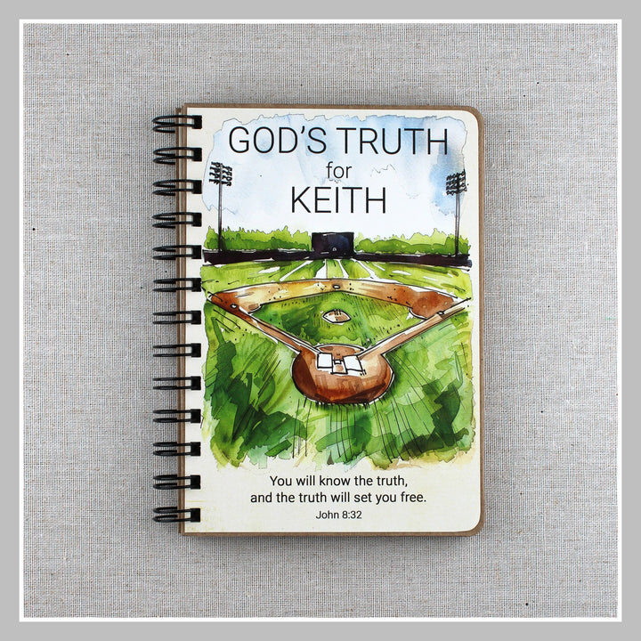 Christian Books for Teens - Baseball Gifts for Boys - Personalized Book - inAWE Handmade Gifts, Personalized Gifts, Spiritual Gifts 