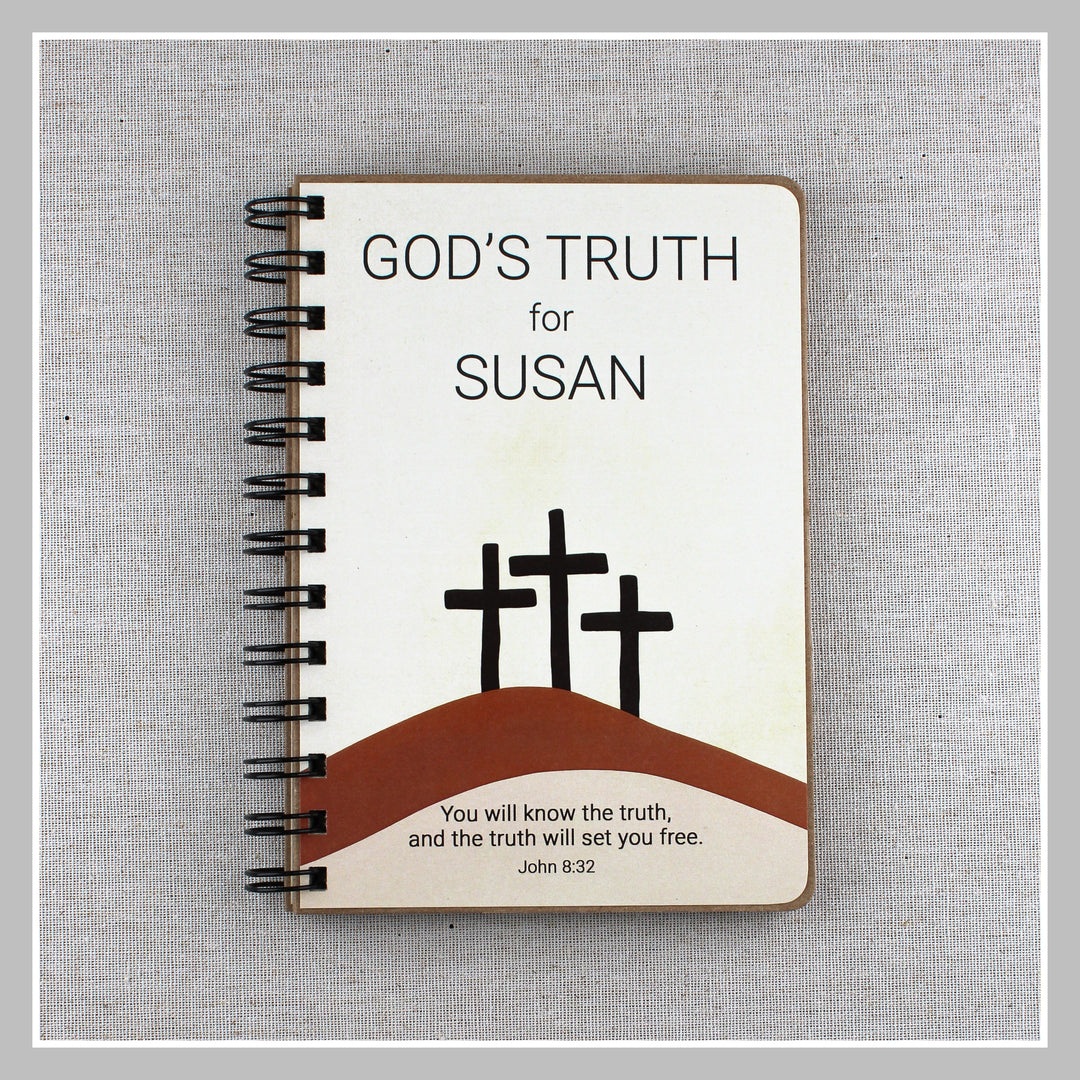 Spiral Bible Verse Book - Confirmation Gifts for Boys - inAWE Handmade Gifts, Personalized Gifts, Spiritual Gifts 