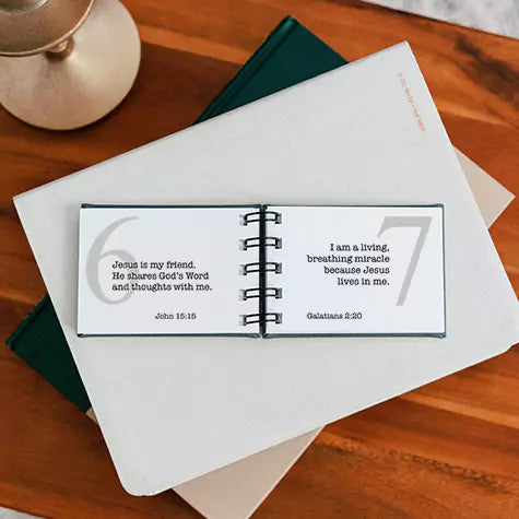 Christian Affirmations Book - inAWE Handmade Gifts, Personalized Gifts, Spiritual Gifts 