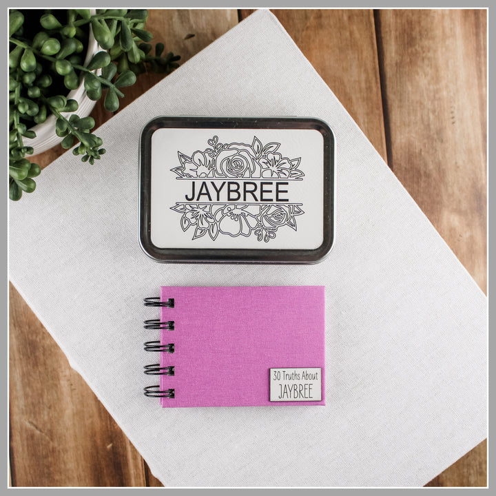 Personalized Goddaughter Graduation Gift Set | Truth Tin  and Christian Affirmation Book - inAWE Handmade Gifts, Personalized Gifts, Spiritual Gifts 