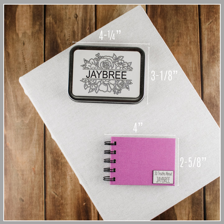 Personalized Goddaughter Graduation Gift Set | Truth Tin  and Christian Affirmation Book - inAWE Handmade Gifts, Personalized Gifts, Spiritual Gifts 
