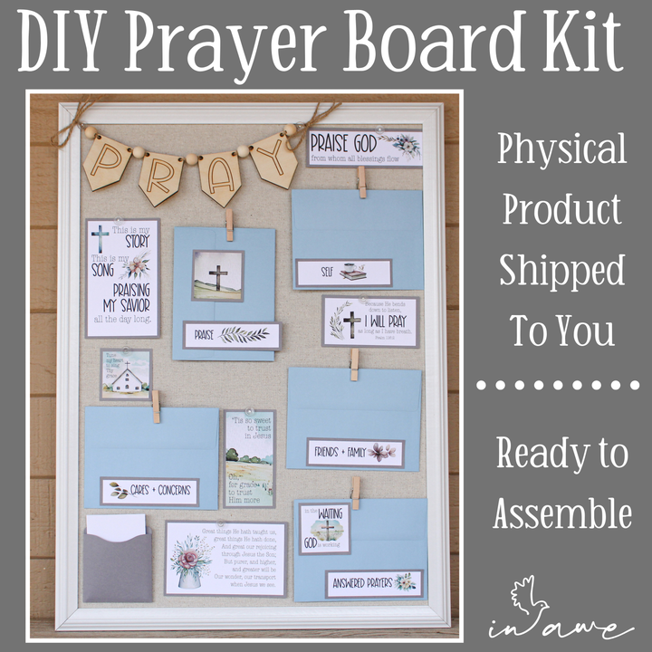 Prayer Board Kit with Envelopes - Church Hymns