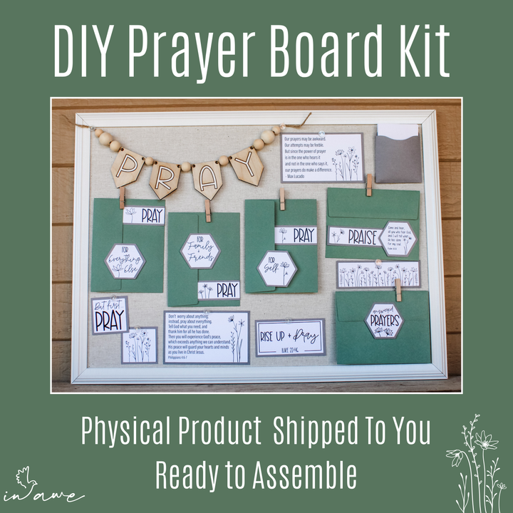 DIY Prayer Board Kit – Inspiring Prayer Wall Ideas for Your Space