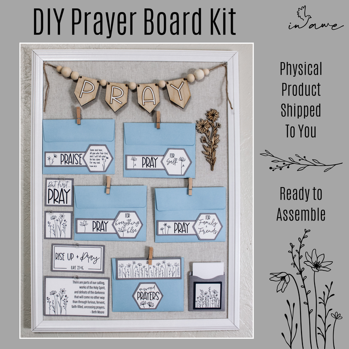 DIY Prayer Board Kit - Create Your Own Prayer Board