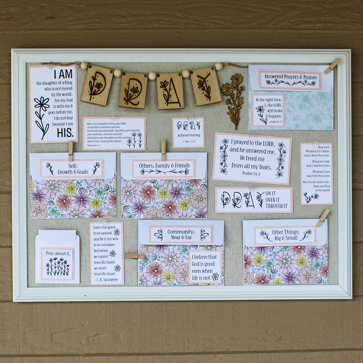 DIY Prayer Board Kit | Inspiring Prayer Wall Ideas for Your Space