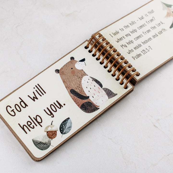 Woodland God’s Promises Book | Christian Gifts for Babies