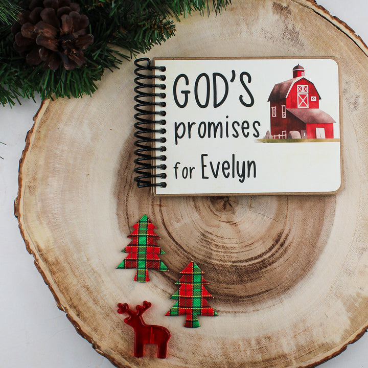 Personalized Christmas Gift for Baby Boy – God’s Promises Book - inAWE Handmade Gifts, Personalized Gifts, Spiritual Gifts 