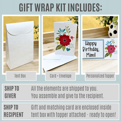 Gift Wrap Kit by inAWE Handmade - inAWE Handmade Gifts, Personalized Gifts, Spiritual Gifts 
