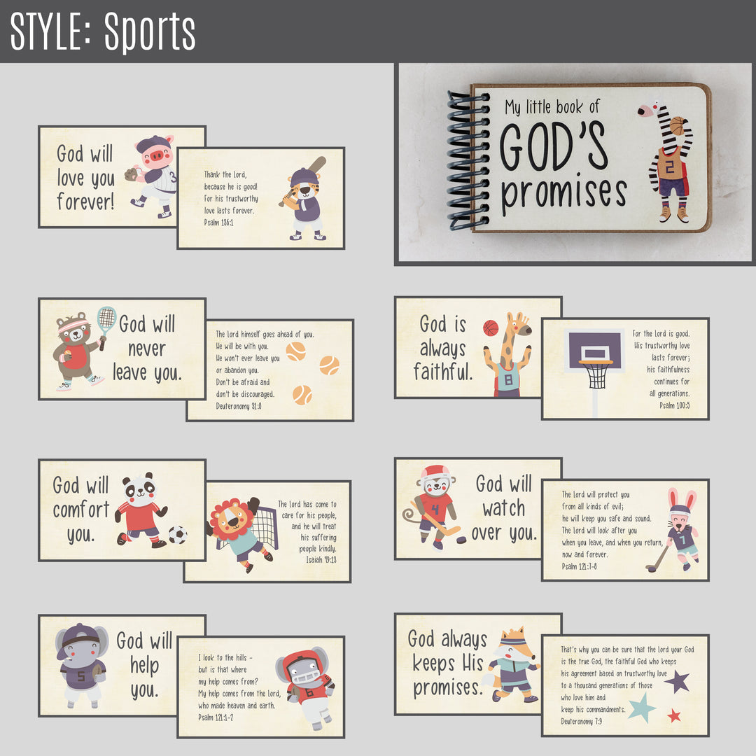 Christian Baby Gift: God's Promises for Kids Book - inAWE Handmade Gifts, Personalized Gifts, Spiritual Gifts 