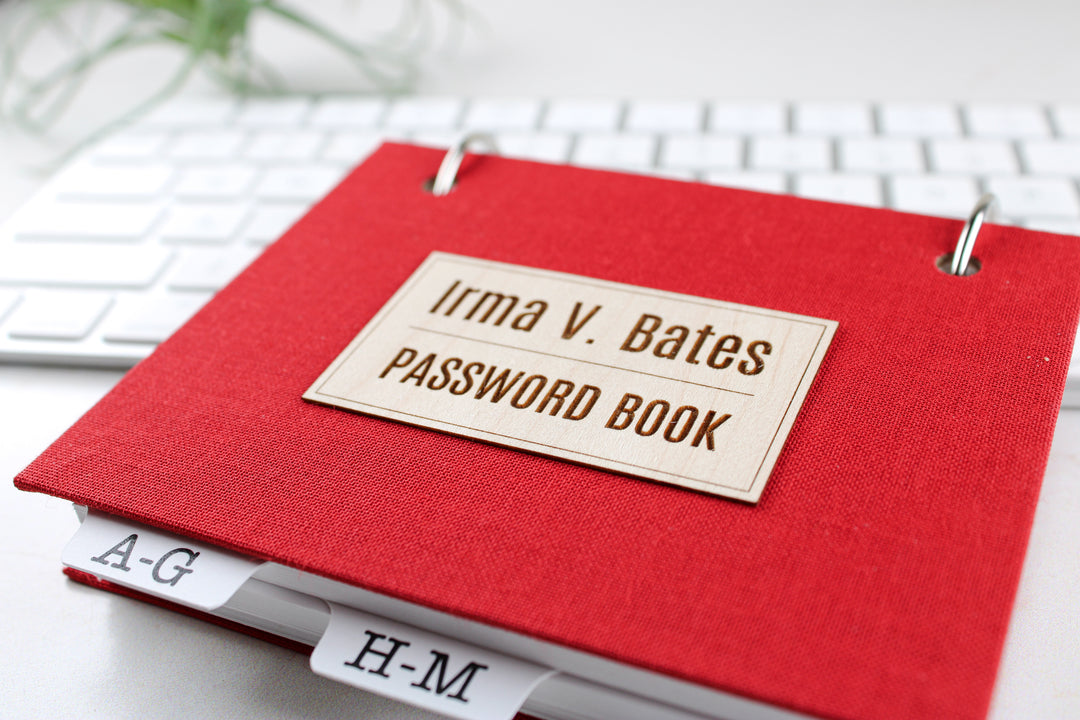 Premium Password Book 📓 Perfect Christmas Stocking Stuffers for Adults