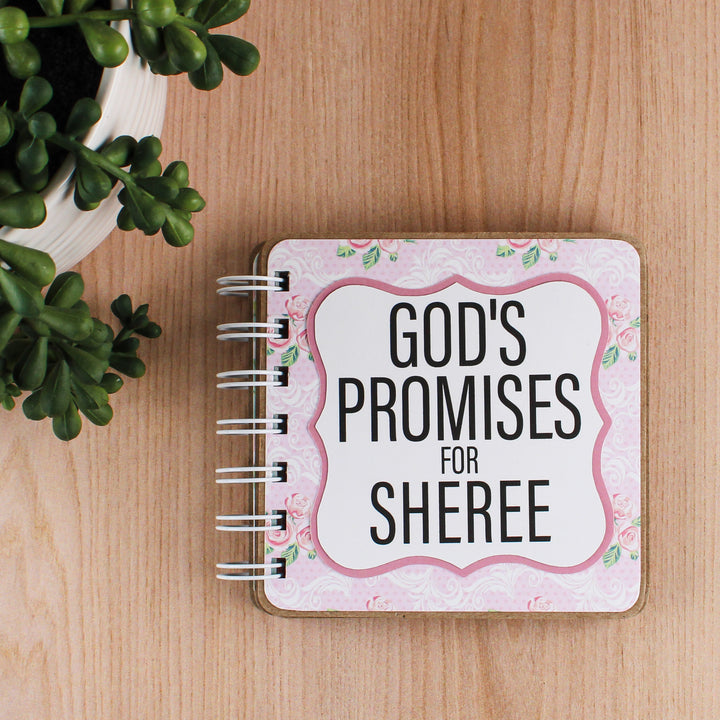 Bible Verse Book with Printed Title - Pink Chic