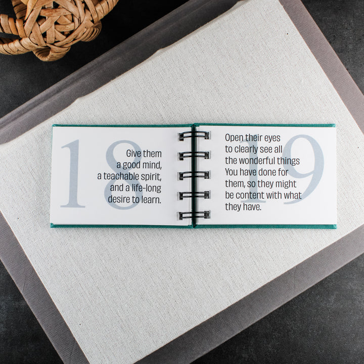 Handcrafted Prayer Book for Moms - 31 Unique Prayers - Beautiful Religious Gift - inAWE Handmade Gifts, Personalized Gifts, Spiritual Gifts 