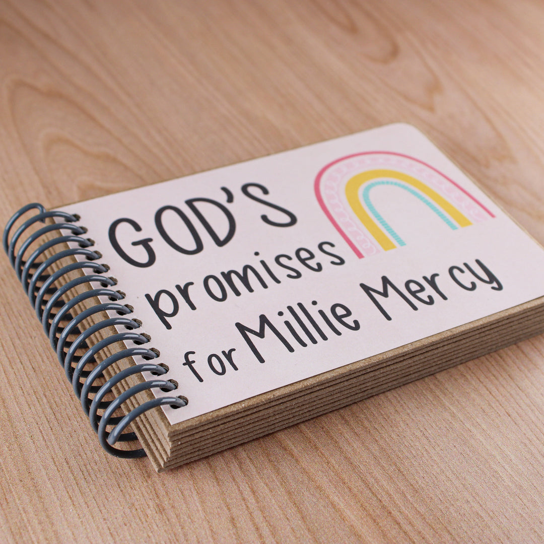God's Promises Board Books - Personalized Baby Girl Gifts