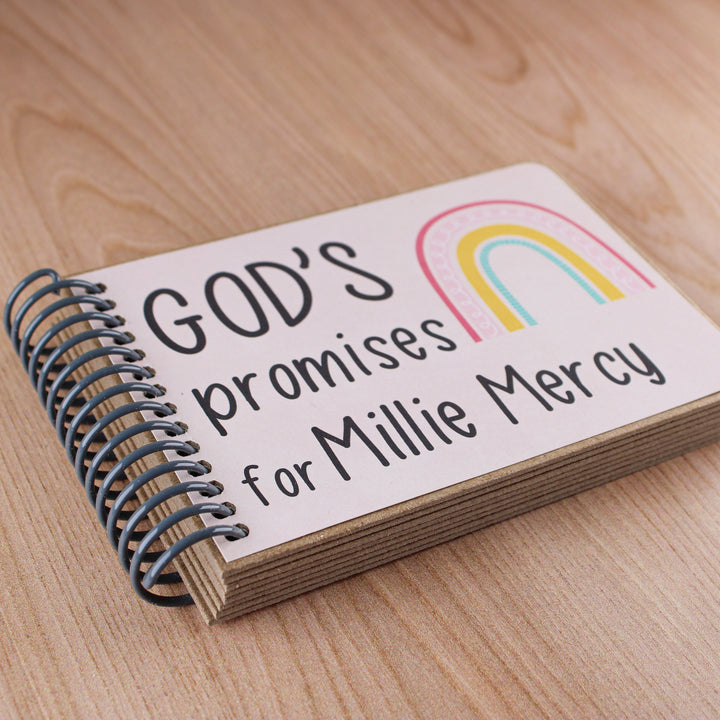 God's Promises Board Books - Personalized Baby Girl Gifts