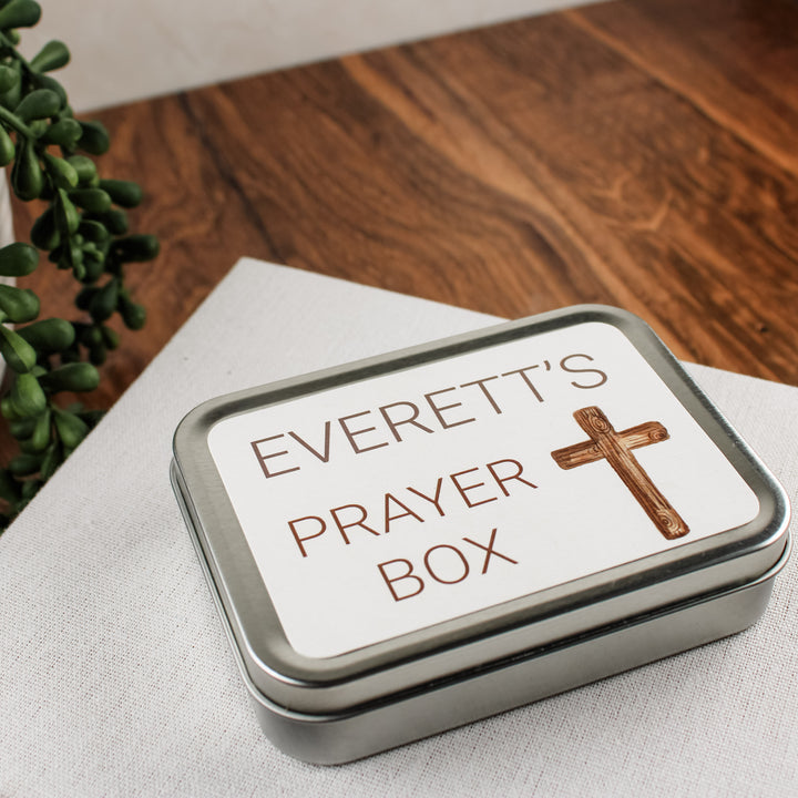 Personalized Religious Gifts - Personalized Prayer Tin
