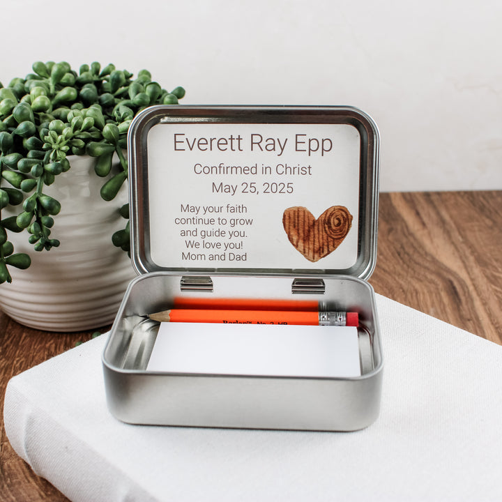 Personalized Religious Gifts - Personalized Prayer Tin