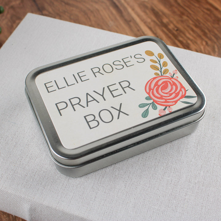 Personalized Christian Gift - Personalized Prayer Box
