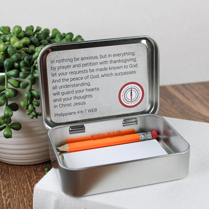 Handmade Christian Gift - Personalized Prayer Tin