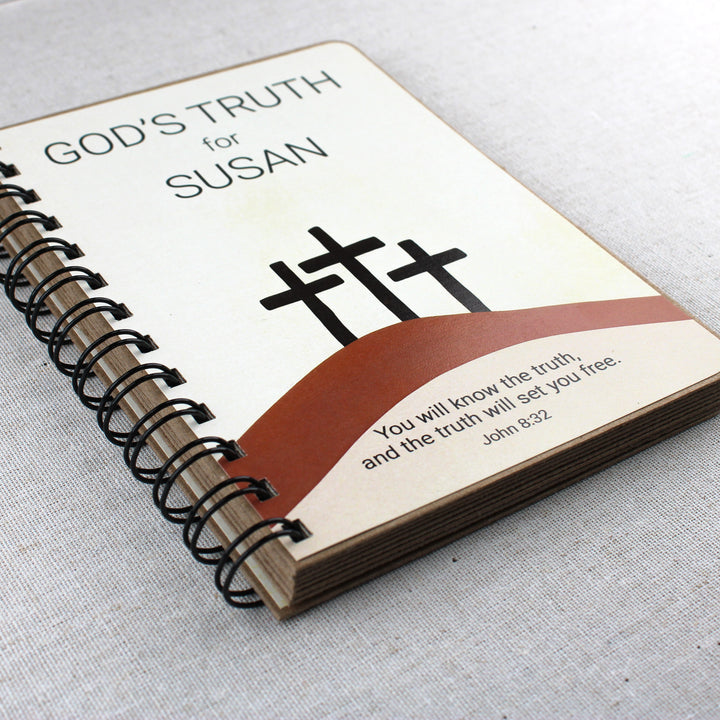 Spiral Bible Verse Book - Confirmation Gifts for Boys - inAWE Handmade Gifts, Personalized Gifts, Spiritual Gifts 