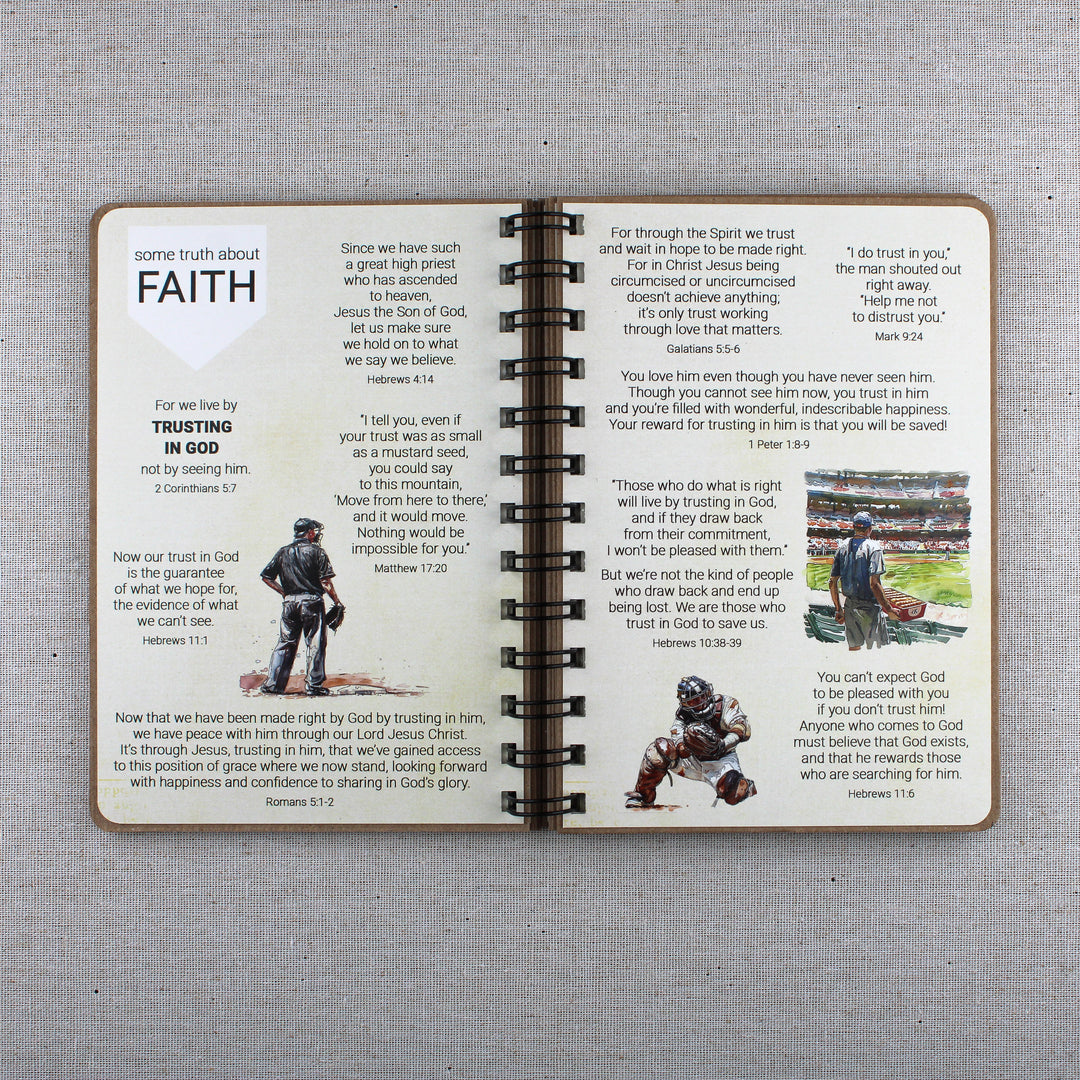 Christian Books for Teens - Baseball Gifts for Boys - Personalized Book - inAWE Handmade Gifts, Personalized Gifts, Spiritual Gifts 