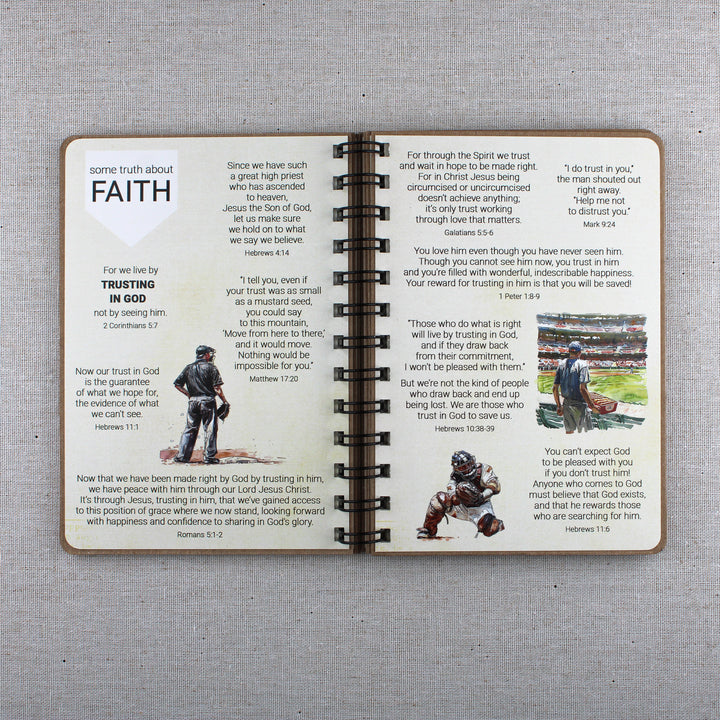 Christian Books for Teens - Baseball Gifts for Boys - Personalized Book - inAWE Handmade Gifts, Personalized Gifts, Spiritual Gifts 