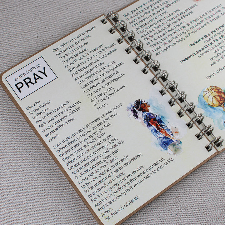 Volleyball Coach Gift Ideas | Personalized Volleyball Book of Truth