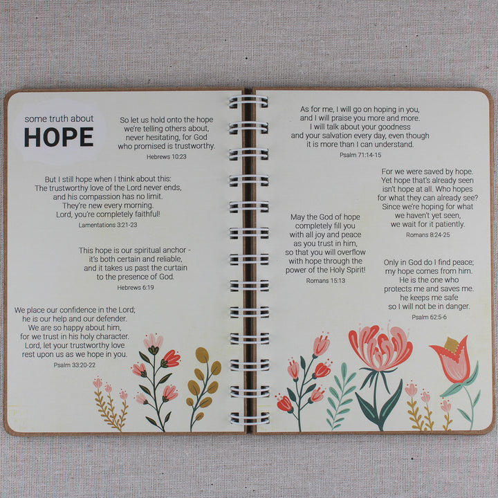 Christian Teen Girl Books - Personalized Cover with 40+ Bible Verses - inAWE Handmade Gifts, Personalized Gifts, Spiritual Gifts 