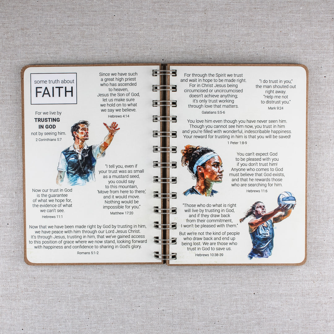 Volleyball Coach Gift Ideas | Personalized Volleyball Book of Truth