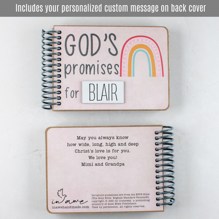 God’s Promise Book 📖 Kids Stocking Stuffers & Christian Xmas Gifts