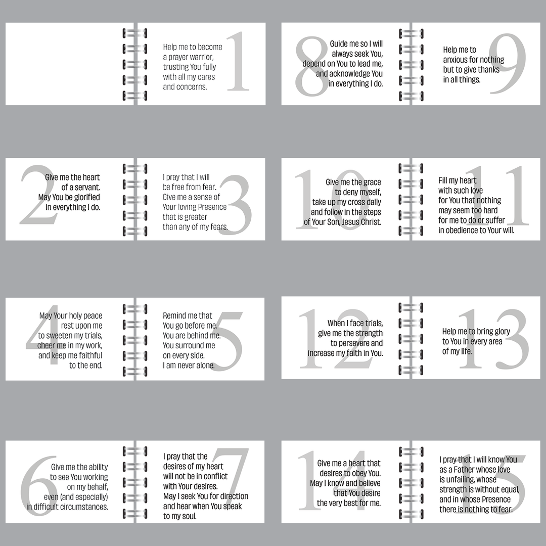 Prayer Book - Confirmation Gift for Boys - inAWE Handmade Gifts, Personalized Gifts, Spiritual Gifts 