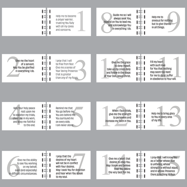 Prayer Book - Confirmation Gift for Boys - inAWE Handmade Gifts, Personalized Gifts, Spiritual Gifts 