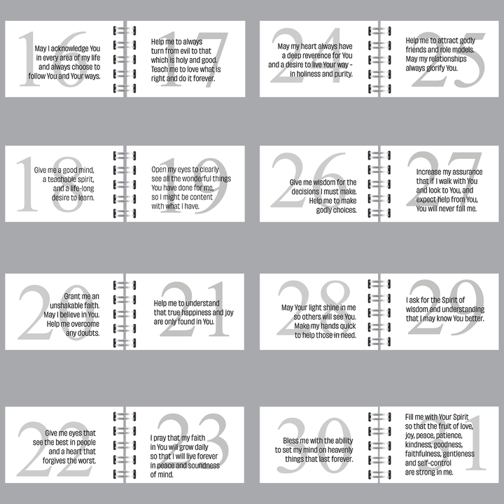 Prayer Book - Confirmation Gift for Boys - inAWE Handmade Gifts, Personalized Gifts, Spiritual Gifts 